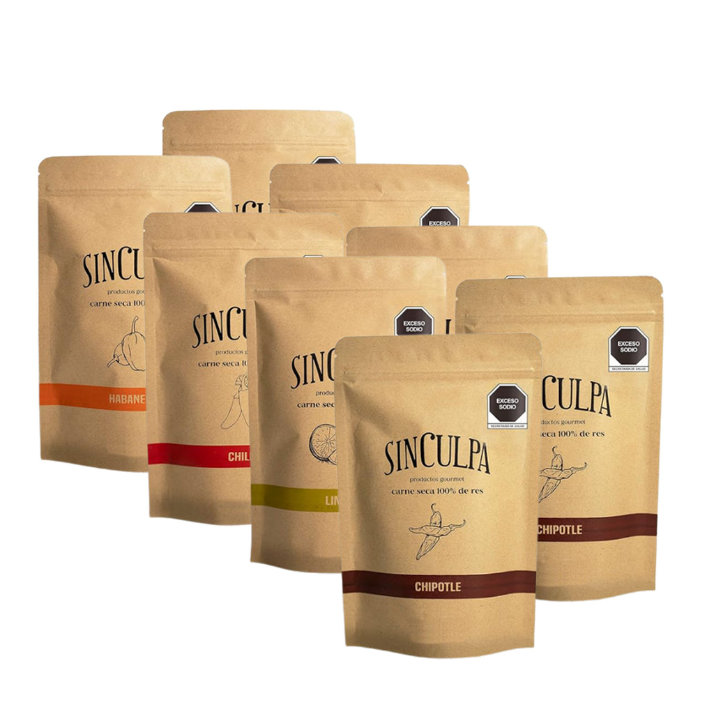 Pack Ahorro Sin Culpa - 8 bolsas